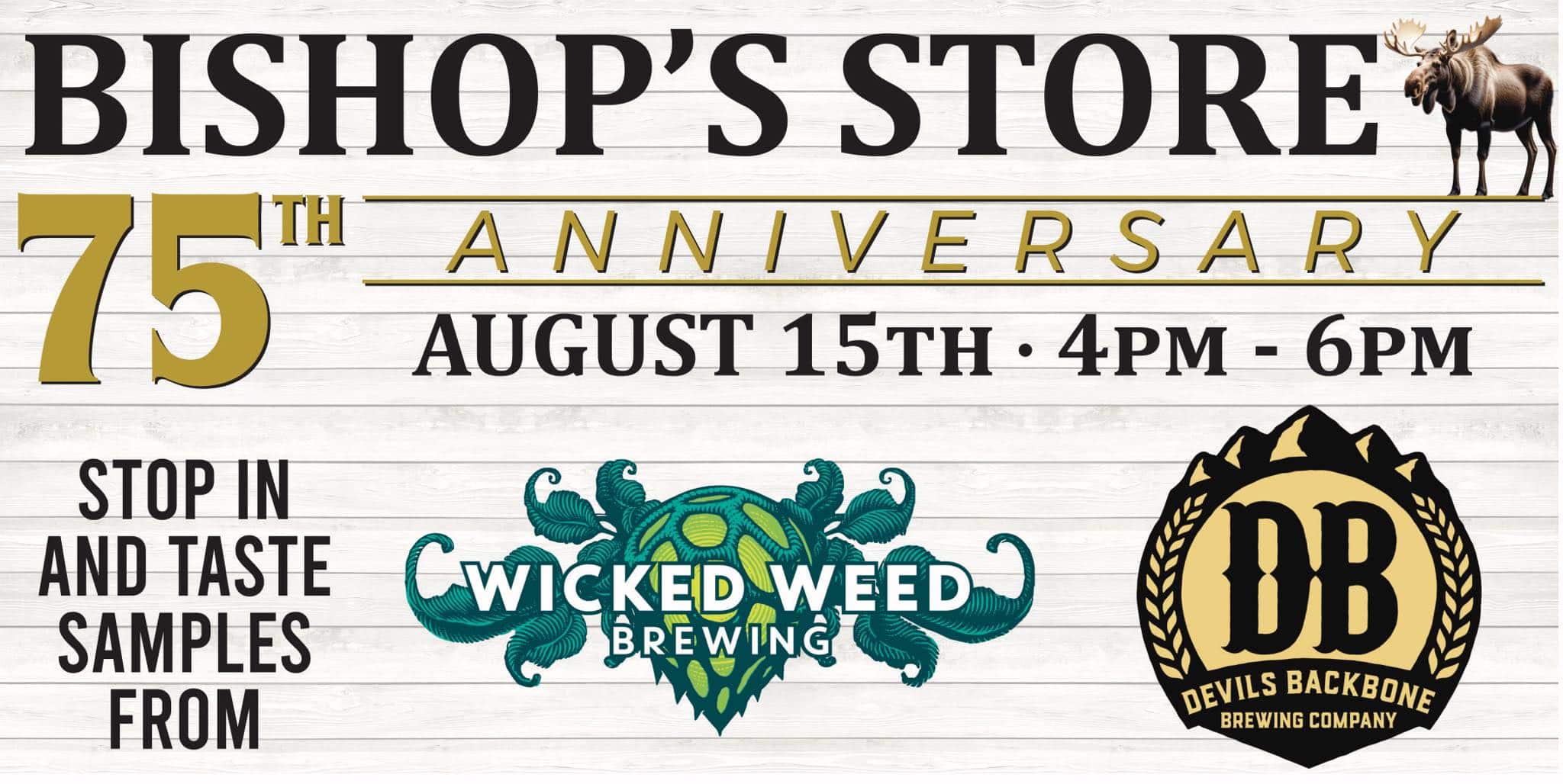 Bishop's store 75th anniversary celebration