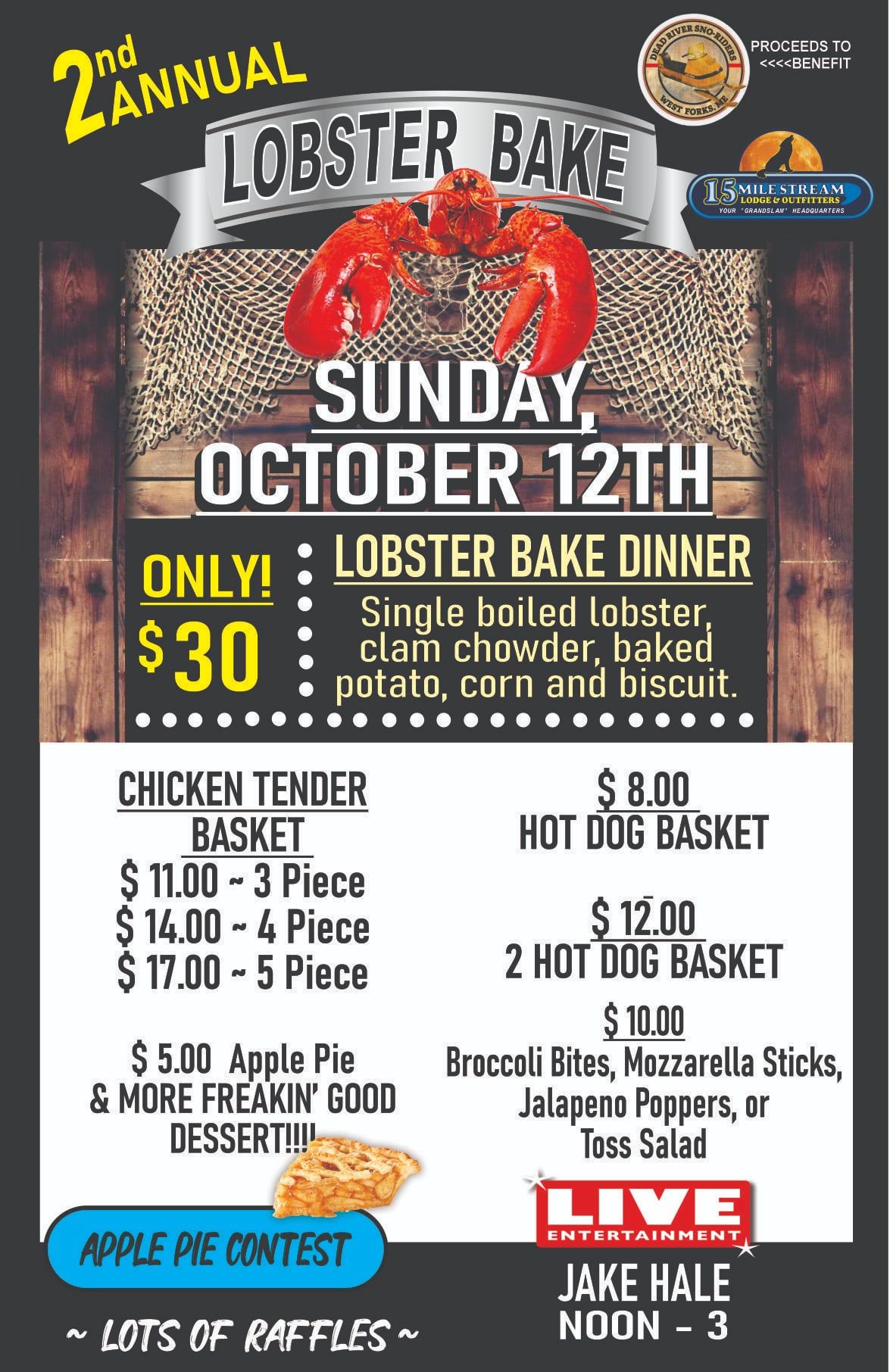 Annual Lobster Bake Fundaiser